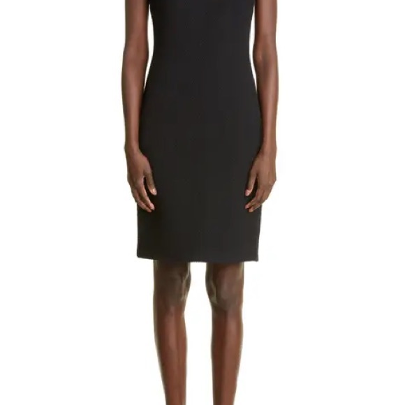 St. John Mock Neck Dress - Picture 6 of 7